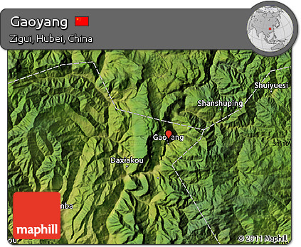 Satellite Map of Gaoyang