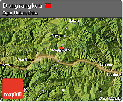 Satellite Map of Dongrangkou