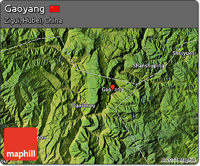 Satellite Map of Gaoyang