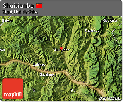 Satellite Map of Shuitianba