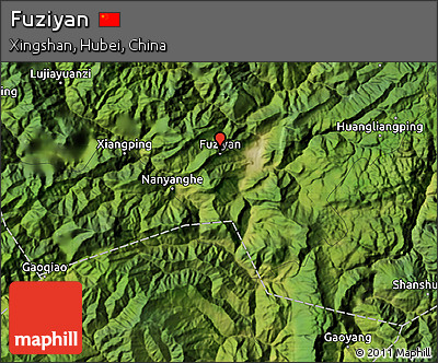 Satellite Map of Fuziyan