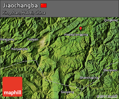 Satellite Map of Jiaochangba