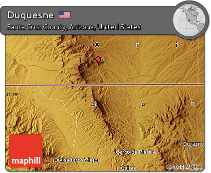 Physical Map of Duquesne