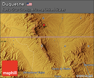 Physical Map of Duquesne