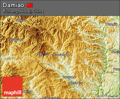 Physical 3D Map of Damiao