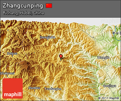 Physical 3D Map of Zhangcunping