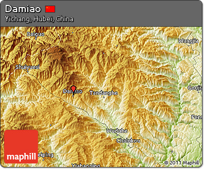 Physical 3D Map of Damiao