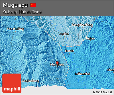 Political 3D Map of Muguapu