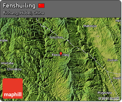 Satellite 3D Map of Fenshuiling