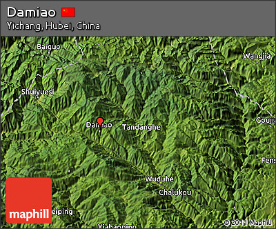 Satellite 3D Map of Damiao