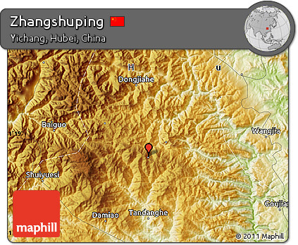 Physical Map of Zhangshuping