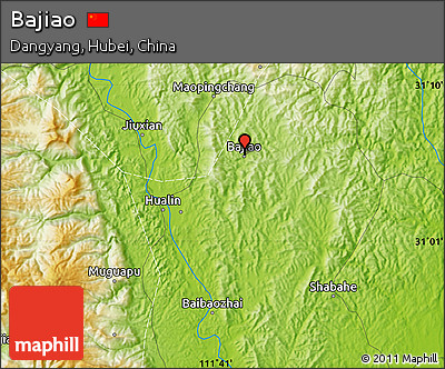 Physical Map of Bajiao