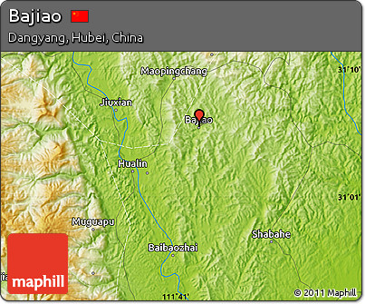 Physical Map of Bajiao