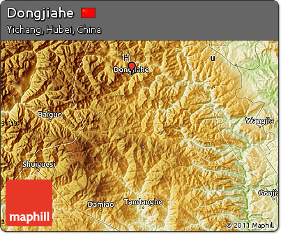 Physical Map of Dongjiahe