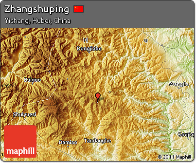 Physical Map of Zhangshuping