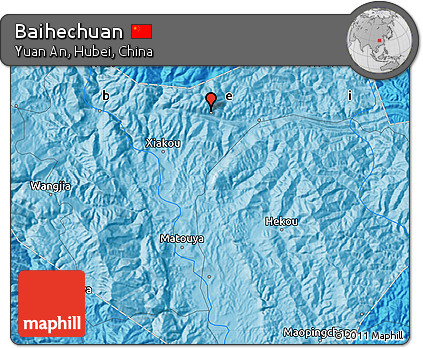 Political Map of Baihechuan