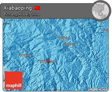Political Map of Xiabaoping