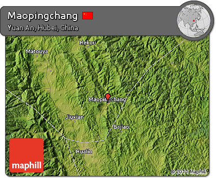 Satellite Map of Maopingchang