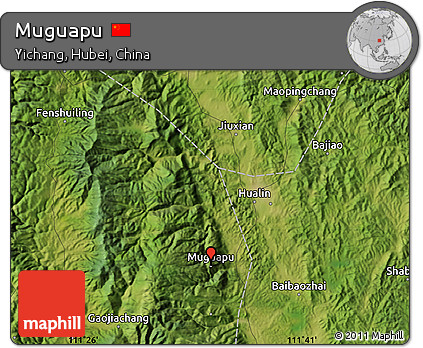 Satellite Map of Muguapu