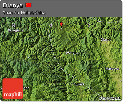 Satellite Map of Dianya
