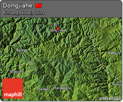 Satellite Map of Dongjiahe