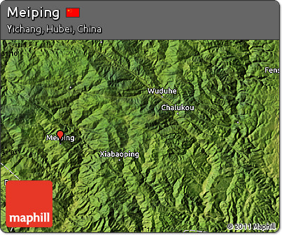 Satellite Map of Meiping