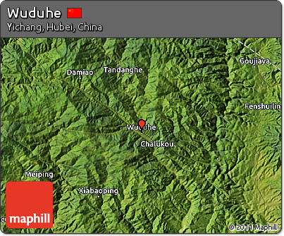 Satellite Map of Wuduhe