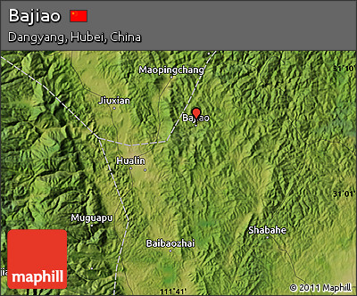 Satellite Map of Bajiao