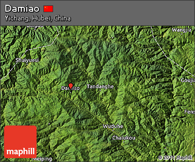Satellite Map of Damiao