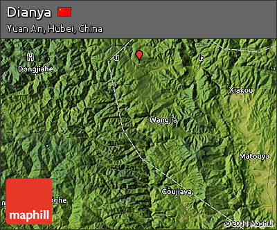 Satellite Map of Dianya