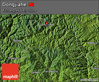 Satellite Map of Dongjiahe