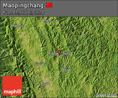 Satellite Map of Maopingchang