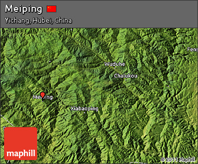 Satellite Map of Meiping