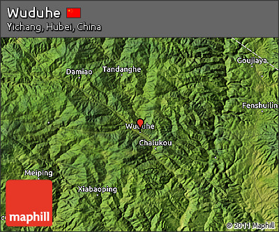 Satellite Map of Wuduhe