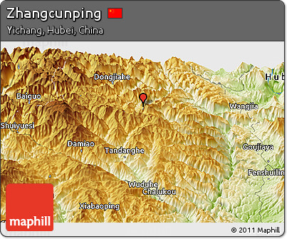 Physical Panoramic Map of Zhangcunping