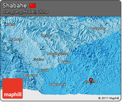 Political Panoramic Map of Shabahe