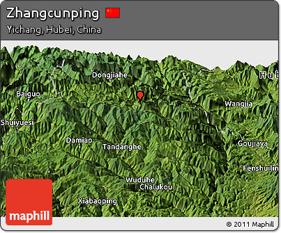 Satellite Panoramic Map of Zhangcunping