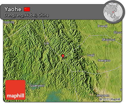 Satellite 3D Map of Yaohe