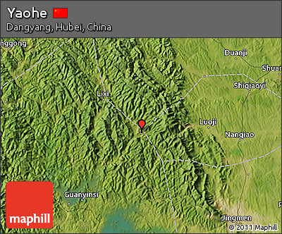 Satellite 3D Map of Yaohe