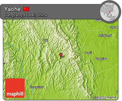 Physical Map of Yaohe