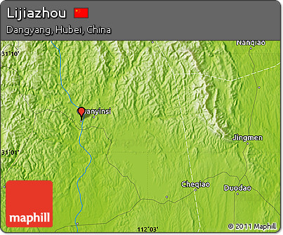 Physical Map of Lijiazhou