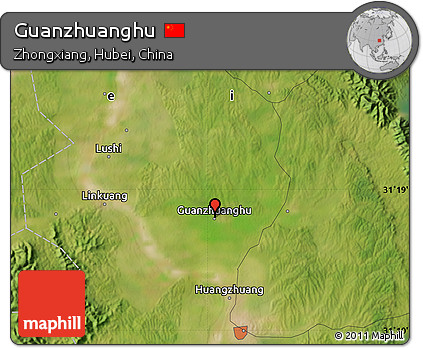 Satellite Map of Guanzhuanghu