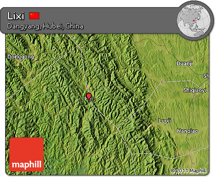 Satellite Map of Lixi