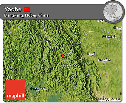Satellite Map of Yaohe