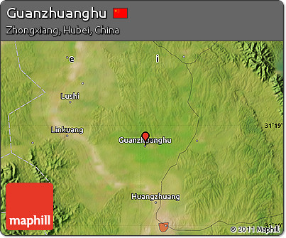 Satellite Map of Guanzhuanghu