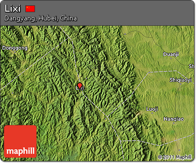 Satellite Map of Lixi