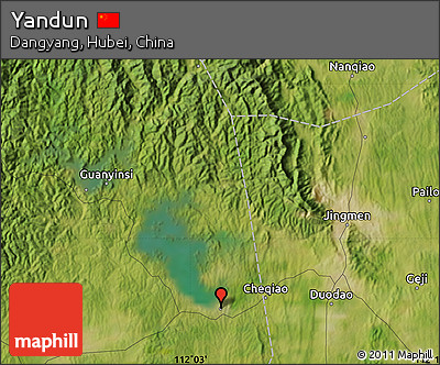 Satellite Map of Yandun