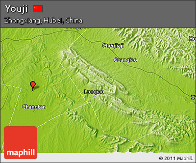 Physical 3D Map of Youji