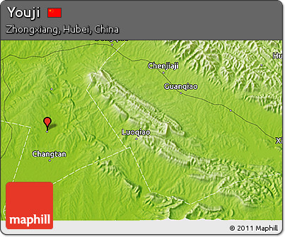 Physical 3D Map of Youji