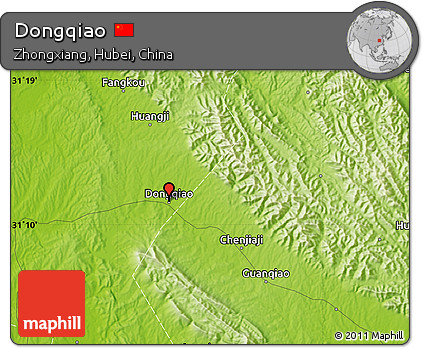Physical Map of Dongqiao